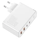 Мережевий зарядний пристрій Baseus GaN2 Pro USB*2 + Type-C*2 100W + кабель Type-C/Type-C 1М (CCGAN2P-L02) - зображення 5