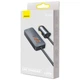 Адаптер автомобильный BASEUS Share Together PPS multi-port Fast charging Car charger with cord |2USB/2Type-C, 3A/120W, QC/PD, 1.5m| (CCBT-A0G) серый - изображение 9