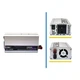 Перетворювач авто інвертор UKC 12V-220V 1500W 50Hz сірий - зображення 3