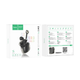Навушники Bluetooth HOCO Clear Explore Edition BT5.1 headset EW15 black - зображення 4