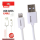 Кабель Remax Fast Charging USB-A - Lightning 1м White - зображення 1