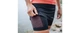 Юбка спортивная Performance Skirt W размер XS Черная/Коралловая - изображение 3