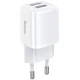 Адаптер сетевой HOCO Rapido C80A |1USB/1Type-C, 3.1A/20W, QC/PD| - изображение 1