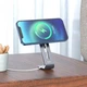 Держатель Hoco PH44 для беспроводной зарядки MagSafe серебристый - изображение 3