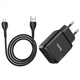 Зарядное устройство HOCO Lightning cable Speedy dual port charger set N7 |2USB, 5V / 2.1A| black - изображение 6