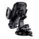 Универсальный автодержатель BOROFONE Route push type suction cup car holder BH37 (4.5-6.5) black - изображение 5