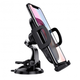 Универсальный автодержатель BOROFONE Route push type suction cup car holder BH37 (4.5-6.5) black - изображение 6