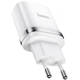 Адаптер сетевой зарядное устройство HOCO Micro USB cable N1 1USB 2.4A Белый - изображение 2