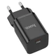 Зарядний пристрій HOCO Rigorous charger N19 | Type-C, 25W, 3A, QC/PD|black - зображення 3