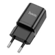 Зарядний пристрій HOCO Rigorous charger N19 | Type-C, 25W, 3A, QC/PD|black - зображення 4