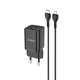 Адаптер сетевой HOCO Type-C to Lightning cable Rigorous charger set N19 |Type-C, 25W, 3A, QC/PD| - изображение 10