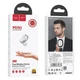 Bluetooth-гарнитура HOCO Mia mini E54 белая White - изображение 4