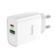 Адаптер сетевой HOCO Rapido C80A |1USB/1Type-C, 3.1A/20W, QC/PD| - изображение 3