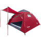 Двухслойная палатка KingCamp Monza 3 KT3094 dark red - изображение 1