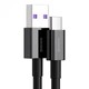 Кабель Baseus Superior Series 2м USB Type-A to Type-C 66W PVC круглий Black (CATYS-A01) - изображение 8