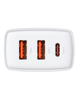 Сетевое зарядное устройство BASEUS CCXJ-E01 2xUSB Type-C 30W 3A PD QC белый - изображение 1