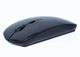 Мышь компьютерная беспроводная тонкая Wireless Mouse G 132 2.4GHz black - изображение 4