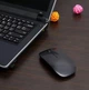 Мышь компьютерная беспроводная тонкая Wireless Mouse G 132 2.4GHz black - изображение 6