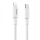 Кабель Hoco X56 New Original TypeC to Lightning 1м PD 20W 3A White - изображение 1