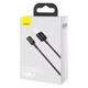 Кабель Baseus CALYS-A01 Superior Series Fast Charging Lightning 2.4A 1m black - изображение 5