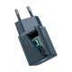 Адаптер сетевой BASEUS Super Si Quick Charger |Type-C, QC/PD, 3A, 20W| (CCSUP-B03) blue - изображение 6