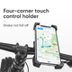 Універсальний тримач для велосипеда / мотоцикла JOYROOM Phone Holder For Bicycle and Motorcycle JR-OK5 |4.7-6.5"| - зображення 3