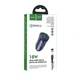 Адаптер автомобільний HOCO Micro USB кабель Farsighted dual port QC3.0 car charger set Z39 | 2USB, QC3.0, 3A/18W | blue - зображення 3