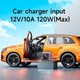 Портативная зарядная станция Hoco DB28 300W 296Wh 80000mAh PD100W QC18W USB/Type-C/AC220V/DC12V Energy Storage - изображение 7