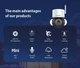 Внешняя поворотная камера видеонаблюдения INQMEGA WiFi ST-426 - изображение 3