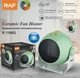 Тепловентилятор керамический RAF R1186G ( 1800 Вт ) 25кв.м - изображение 6