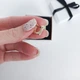 Серьги квадратные (пара) для хряща DeKolie золотой - изображение 4