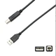 Кабель для принтера USB А->USB B (квадратний) 5 м 567096497-1 - зображення 1