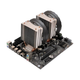 Комплект: материнская плата X79-SS / 2x (ДВА) Intel Xeon E5-2670 v2 (20 (40) ядер по 2.5 - 3.3 GHz) / 16 GB DDR3 / 2x Кулер SNOWMAN X200 / Cache Memory 50 MB / Socket LGA 2011 - изображение 2