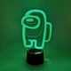 Сменная пластина для 3D светильников "Амонг Ас" 3DTOYSLAMP (НЕ НОЧНИК) - изображение 1