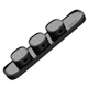 Тримач-затискач для кабелю магнітний Baseus ACWDJ-01 Peas Cable Clip 50г Black - зображення 7