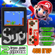 Портативная игровая консоль с геймпадом на 400 игр SUP GameboyBox 8bit мини ретро приставка с экраном dendy Black - изображение 1