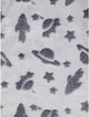 Піжама плюшева сіра Космос (кофта+штани) George 104-110см (40009489) - зображення 2