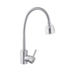 Cмеситель для кухни однорычажный с рефлекторным изливом AGUA Acero-INOX035-2 никель нержавеющая сталь CV023291 - изображение 3