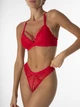 Комплект Moor Moor Barbara 2126 Бюстгальтер та стрінги Червоний 80A/L (29436) - зображення 3