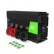 Перетворювач напруги Green Cell 12В-220В 1500/3000W модифікована синусоїда - зображення 1