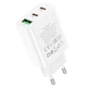 Сетевое зарядное устройство Hoco C99A PD 20W + QC3.0 - White - изображение 3