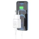 Мережевий зарядний пристрій з кабелем HOCO C88A Star round dual port charger set (iP) 12W White (6931474749512) - изображение 4
