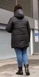 Женская зимняя куртка с капюшоном MODA 000113 3XL (54) Черный (М-000113/1 D) - изображение 8
