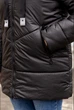 Женская зимняя куртка с капюшоном MODA 000113 L (48) Черный (М-000113/1 A) - изображение 5