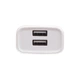 Сетевое Зарядное Устройство Hoco C73A 2USB Type-C White - изображение 3