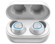 Бездротові Bluetooth-навушники Remax True TWS-16 в кейсі Silver - зображення 1