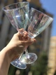 Набор бокалов для вина Полоска Glassware 6 шт 300 мл Перламутровий (SW09Р) - изображение 3