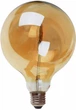 Світлодіодна лампа Brille LED E27 4 W WW LOVE COG amber (33-664) - зображення 2