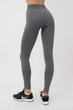 Безшовні легінси жіночі з мікрофібри Giulia LEGGINGS 02 S/M Grey-poppy seed - изображение 3