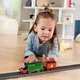 Святковий блискучий паровозик Томас Персі Паровозик моторизований Thomas and Friends Percy GNB47 - зображення 4